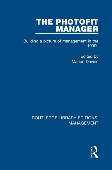 Marion Devine - Photofit Manager, Inbunden