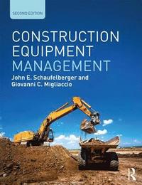 bokomslag Construction Equipment Management