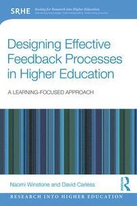 bokomslag Designing Effective Feedback Processes in Higher Education