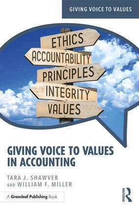 Tara Shawver, William Miller - Giving Voice to Values in Accounting, Häftad