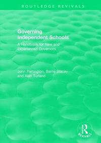bokomslag Governing Independent Schools
