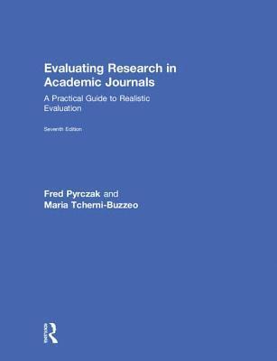 bokomslag Evaluating Research in Academic Journals
