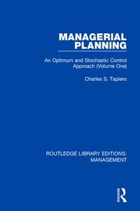 bokomslag Managerial Planning