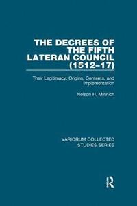 bokomslag The Decrees of the Fifth Lateran Council (151217)