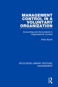 bokomslag Management Control in a Voluntary Organization