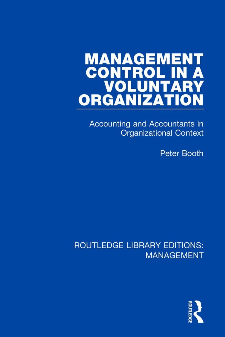 Management Control in a Voluntary Organization