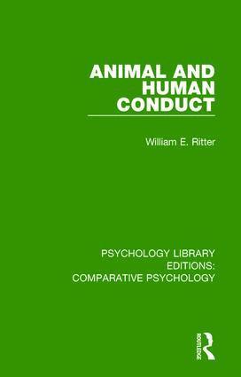 bokomslag Animal and Human Conduct