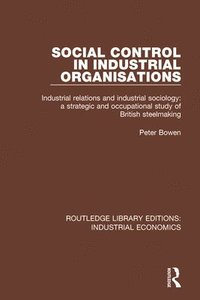 bokomslag Social Control in Industrial Organisations