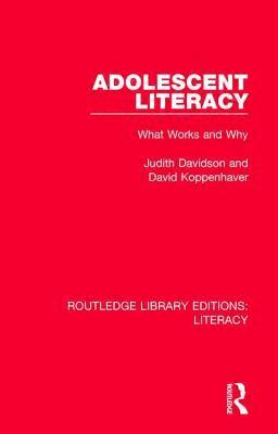 Adolescent Literacy 1