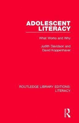 Adolescent Literacy 1