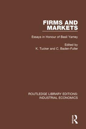 bokomslag Firms and Markets