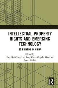 bokomslag Intellectual Property Rights and Emerging Technology