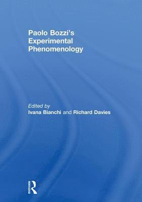Paolo Bozzis Experimental Phenomenology 1