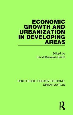 Economic Growth and Urbanization in Developing Areas 1