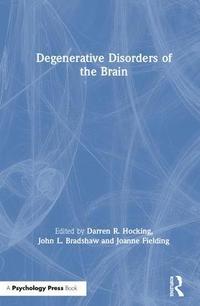 bokomslag Degenerative Disorders of the Brain