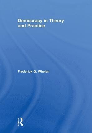 bokomslag Democracy in Theory and Practice