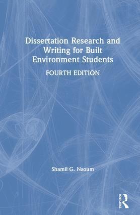 bokomslag Dissertation Research and Writing for Built Environment Students