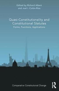 bokomslag Quasi-Constitutionality and Constitutional Statutes