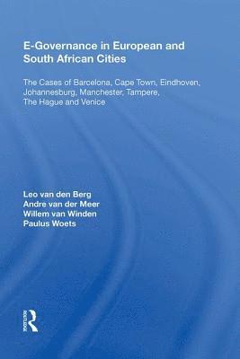 bokomslag E-Governance in European and South African Cities