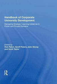 bokomslag Handbook of Corporate University Development