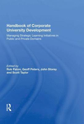 Geoff Peters - Handbook of Corporate University Development, Inbunden