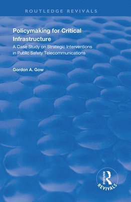 Policymaking for Critical Infrastructure 1