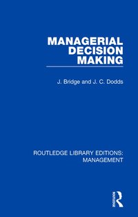 bokomslag Managerial Decision Making