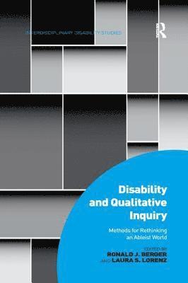 bokomslag Disability and Qualitative Inquiry