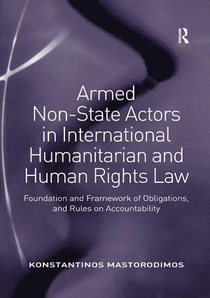bokomslag Armed Non-State Actors in International Humanitarian and Human Rights Law