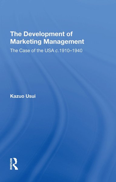 bokomslag Development of Marketing Management