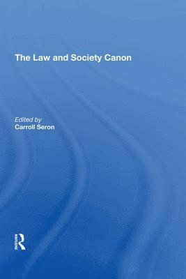 bokomslag The Law and Society Canon