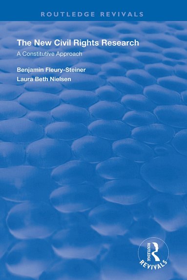 Laura Beth Nielsen - New Civil Rights Research, Inbunden