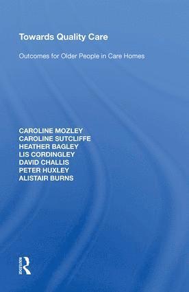 Towards Quality Care 1