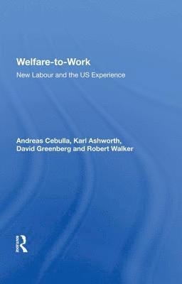 bokomslag Welfare-to-Work