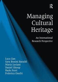 bokomslag Managing Cultural Heritage