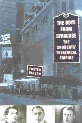 Foster Hirsch - Boys from Syracuse, Häftad