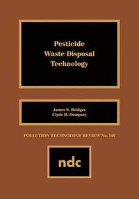 bokomslag Pesticide Waste Disposal Technology