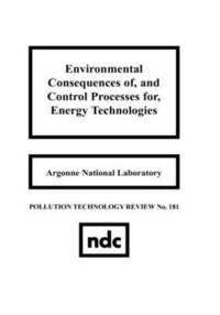 bokomslag Environmental Consequences of and Control Processes for Energy Technologies