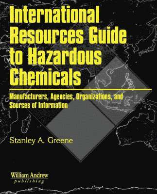 bokomslag International Resources Guide to Hazardous Chemicals