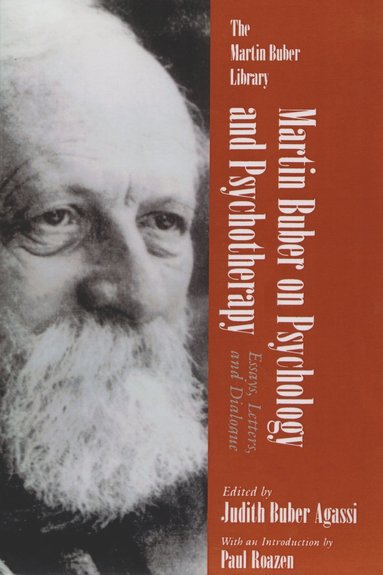 bokomslag Martin Buber On Psychology and Psychotherapy