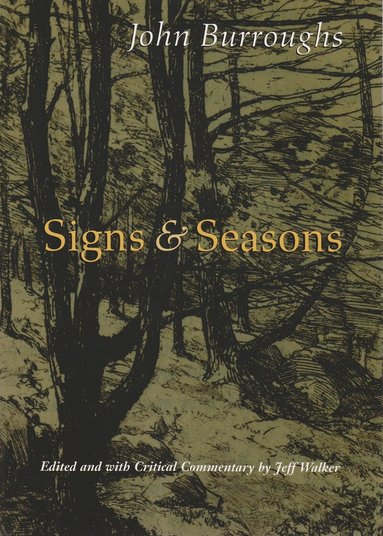John Burroughs, Jeff Walker - Signs and Seasons, Häftad