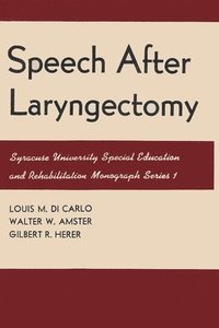 bokomslag Speech after Laryngectomy