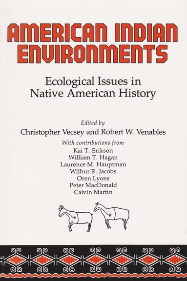 bokomslag American Indian Environments