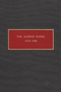 bokomslag The Andros Papers 1679-1680