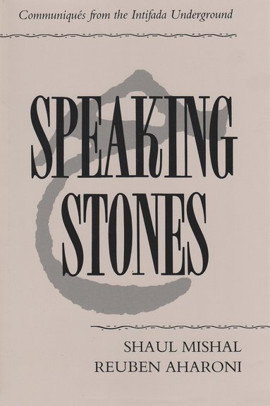 bokomslag Speaking Stones