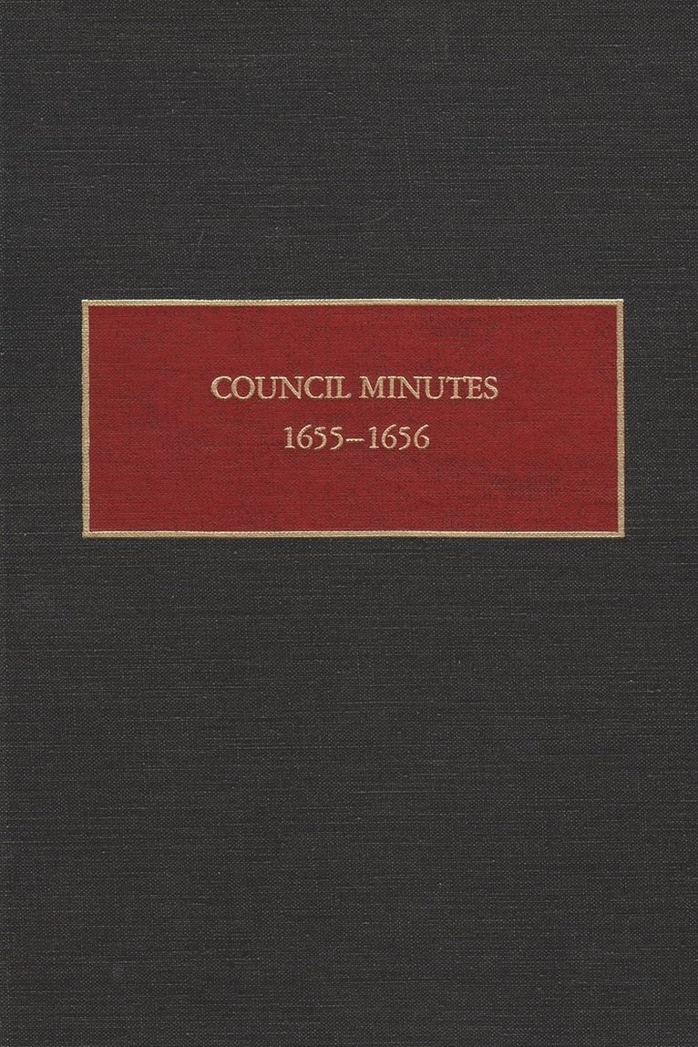 Council Minutes, 1655-1656