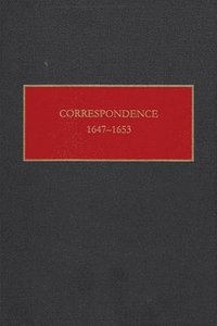 bokomslag Correspondence, 1647-1653