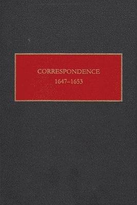 Correspondence, 1647-1653 1