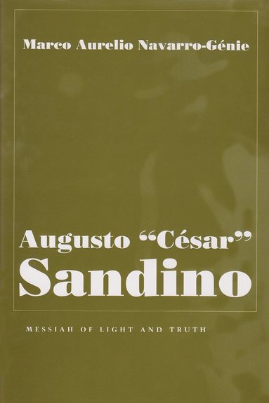 bokomslag Augusto Cesar Sandino