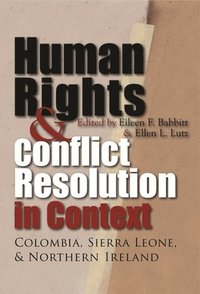 bokomslag Human Rights and Conflict Resolution in Context